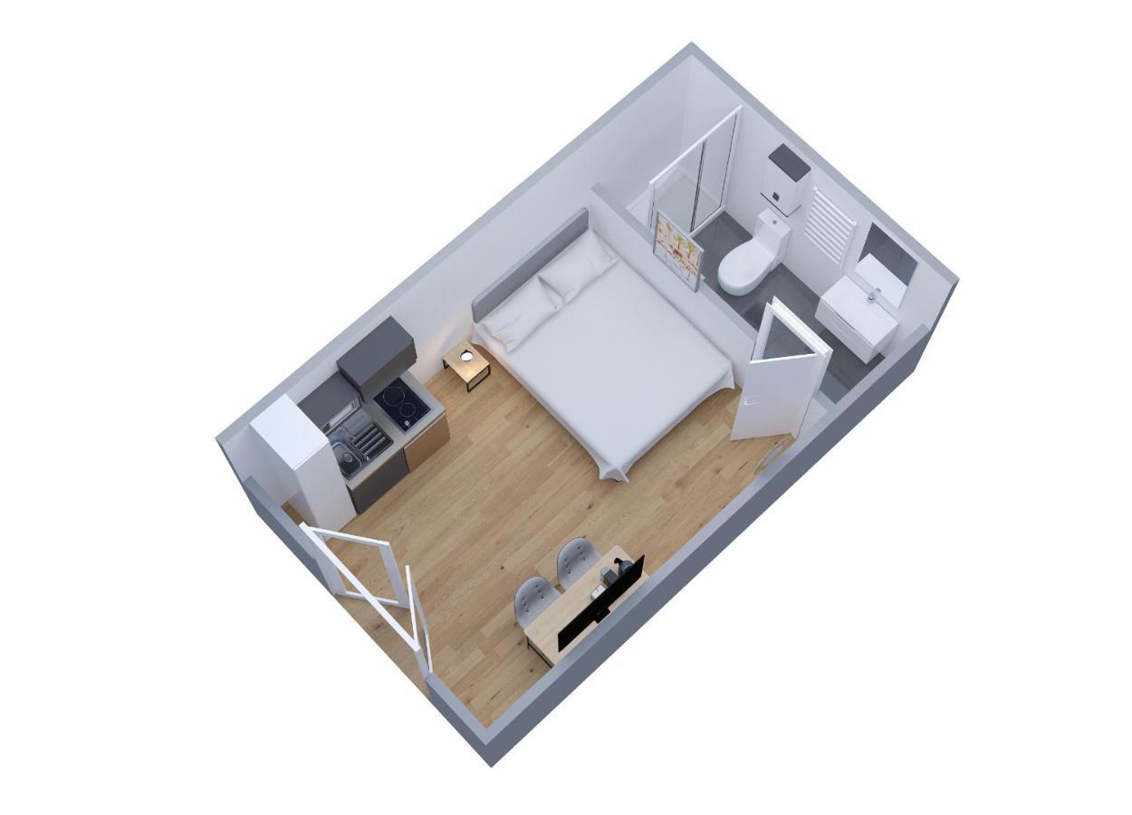 Residence Duguay - Centre Ville - Porte B - Appartements Tout Confort - Neuf - Nouveau Lorient Exterior photo